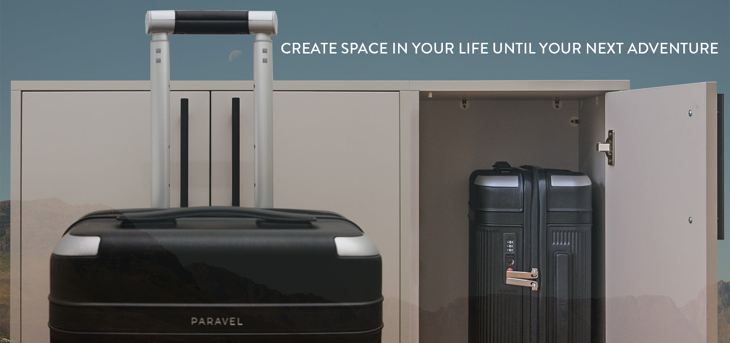 Luggage storage for home, office or hotel